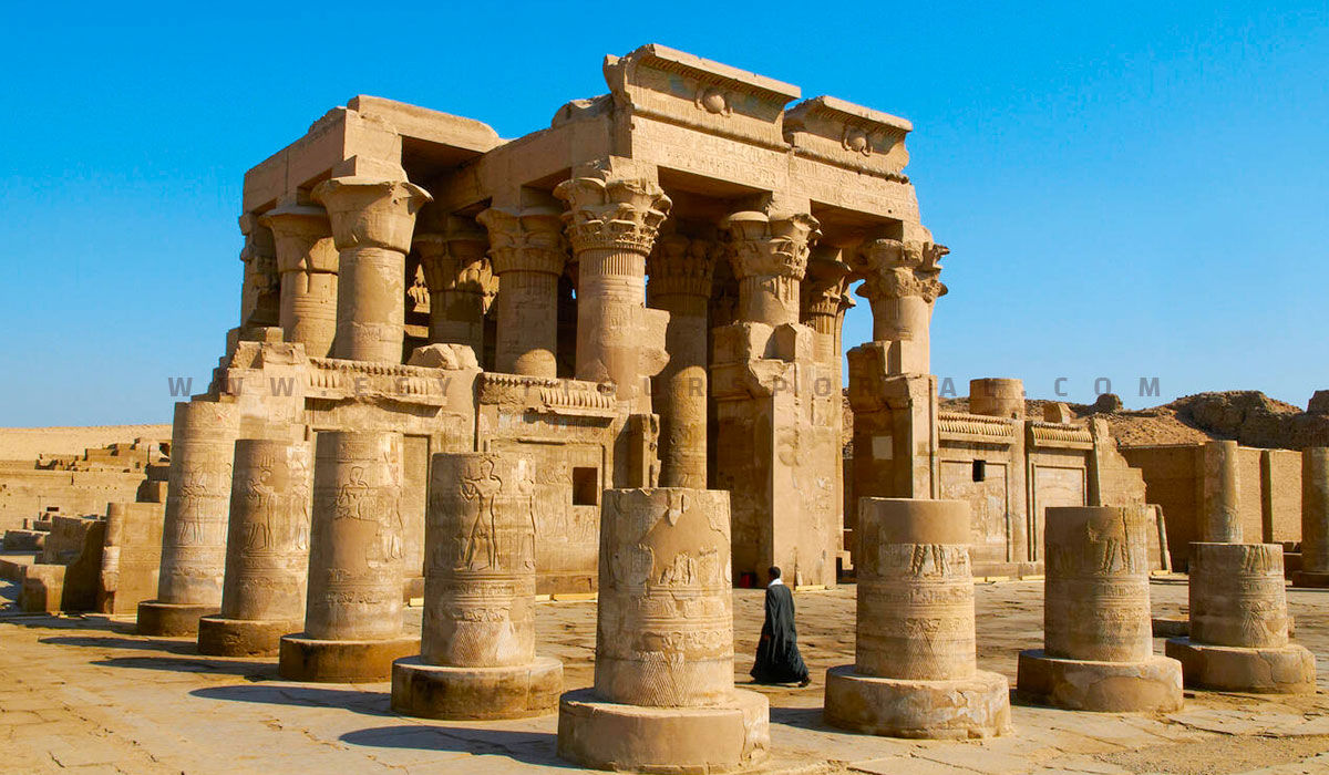 Kom Ombo Tempel Design - Ancient Egyptian Architecture - Egypt Tours Portal