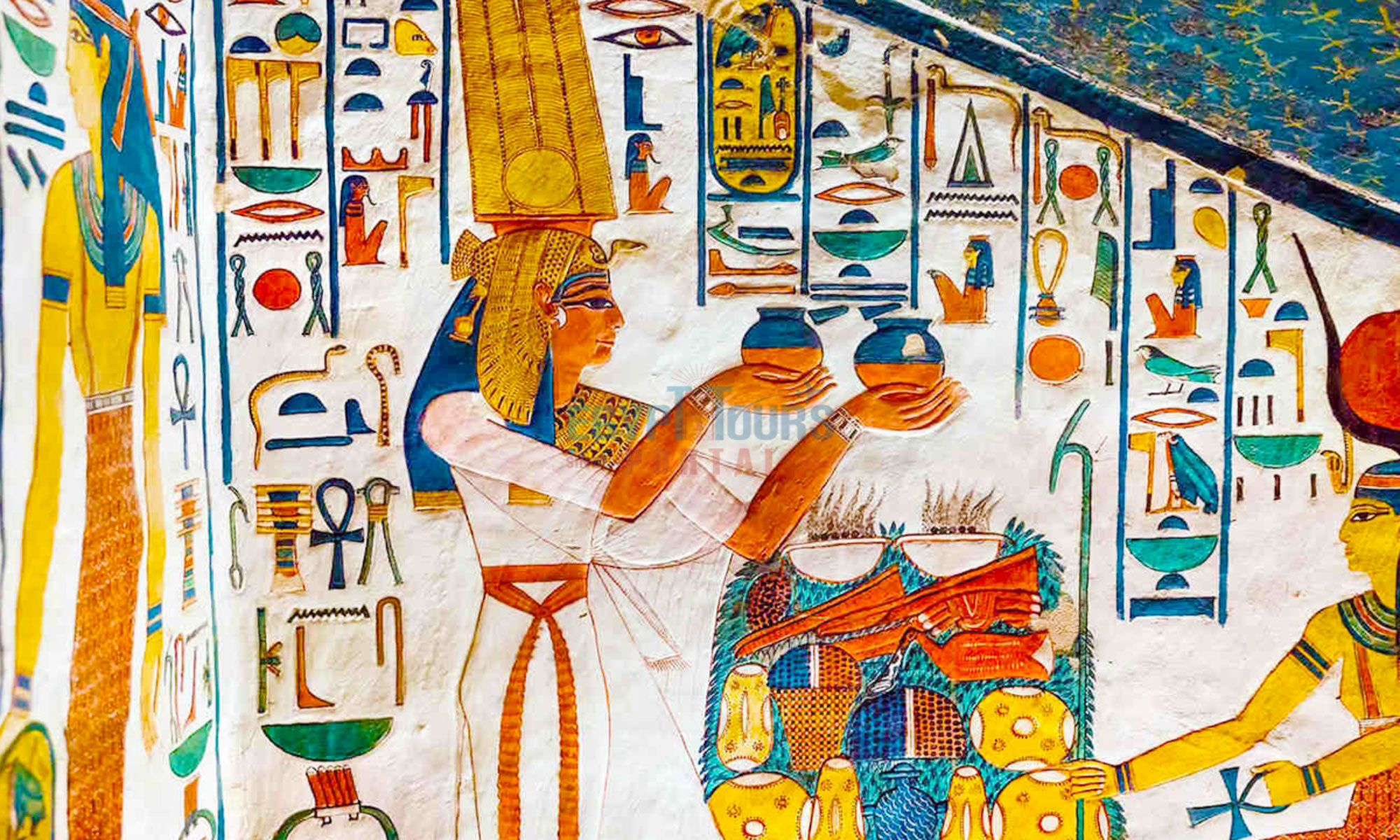 Ancient Egyptian Colors - Egypt Tours Portal
