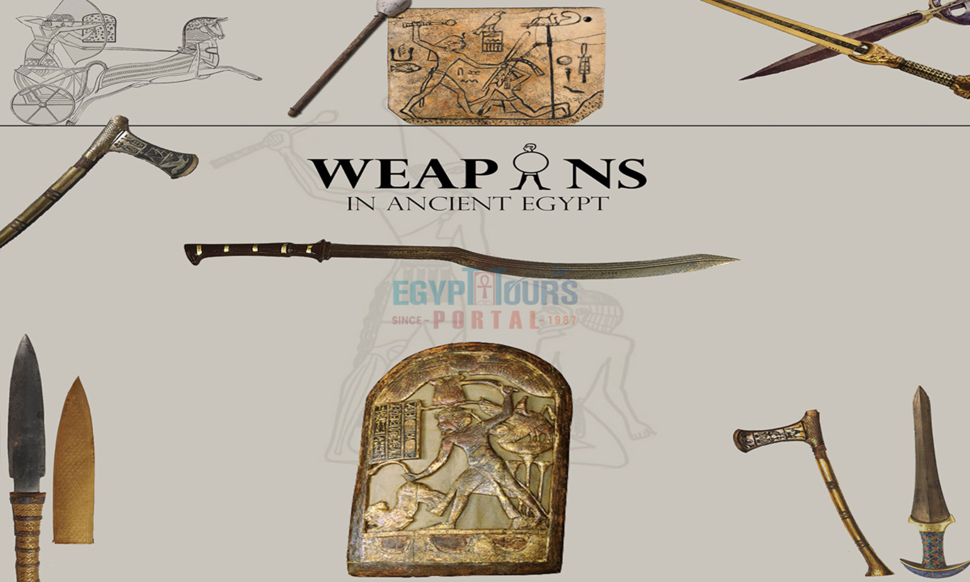 Ancient Egyptian Weapons - Egypt Tours Portal