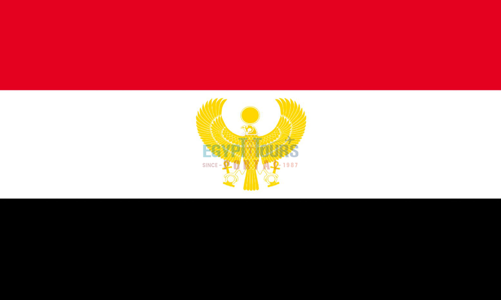 Egyptian Flag -  Egypt Tours Portal