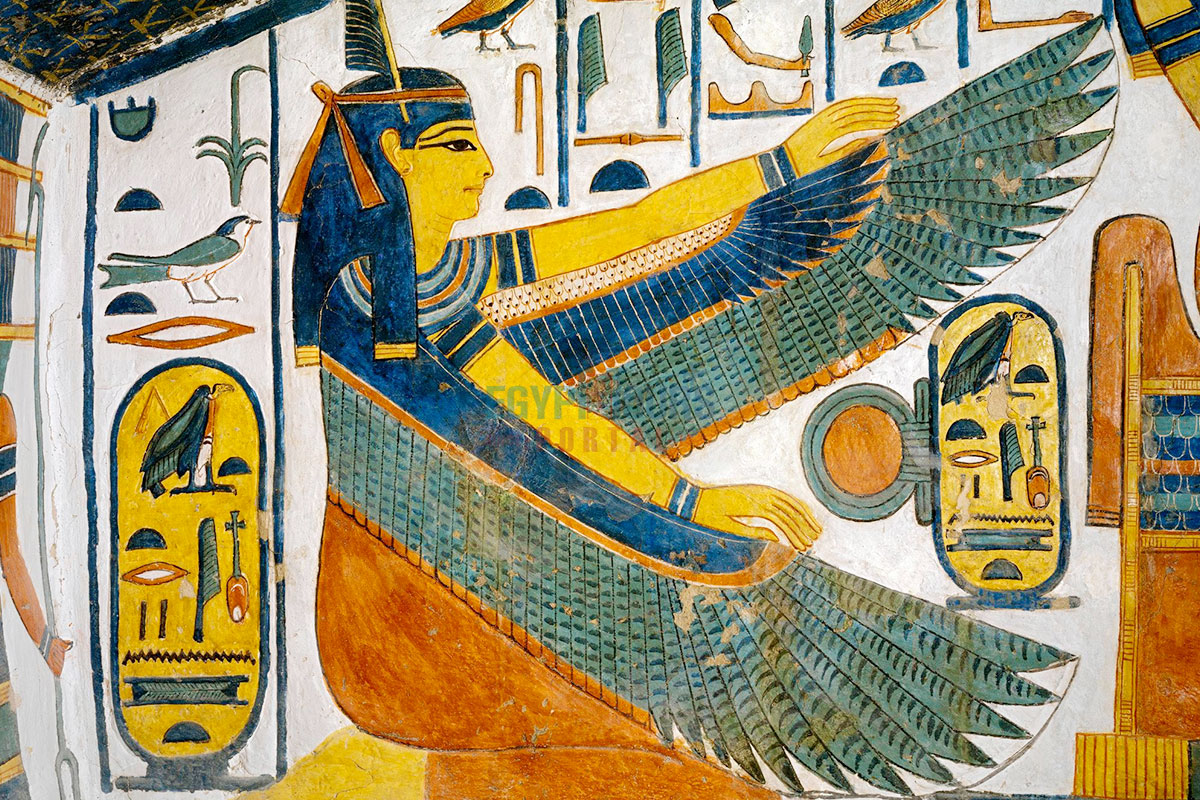 Ma’at at the Valley of the Queens, Nefertari Tomb - Egypt Tours Portal