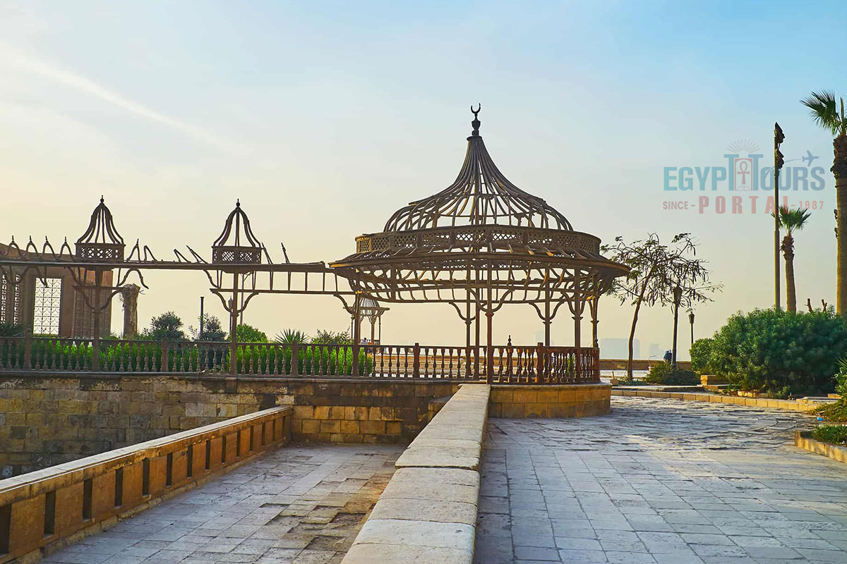 Intact buildings within the Muhammad Ali Palace in Shubra - Egypt Tours Portal