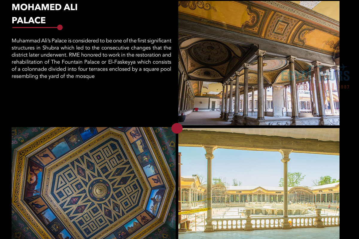 Restoration of the Muhammad Ali Palace in Shubra - Egypt Tours Portal