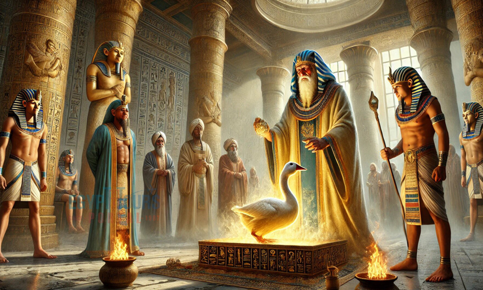 The Oldest Magician in History Dedi - Egypt Tours Portal