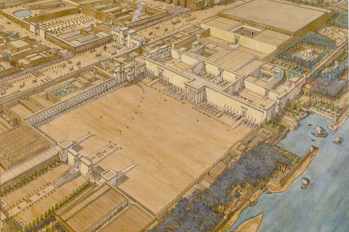 Akhenaten’s Northern Palace of Amarna - Egypt Tours Portal