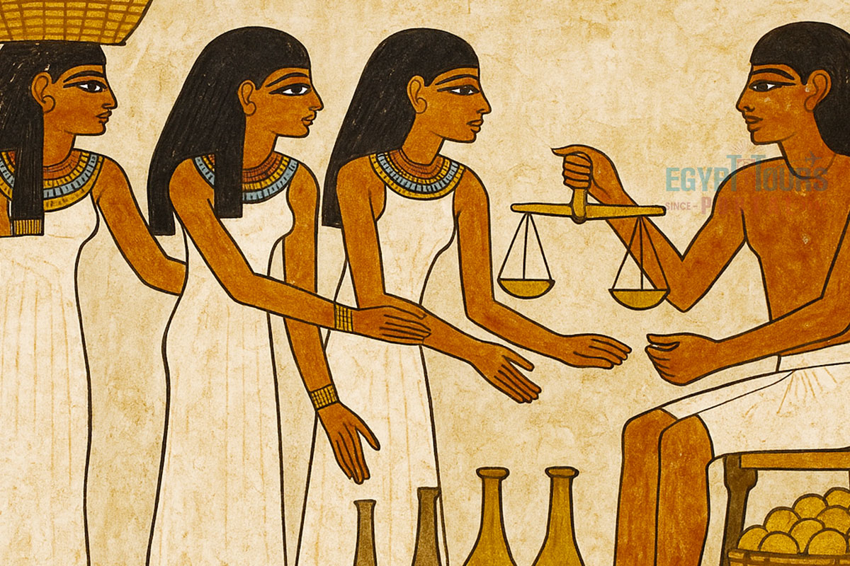 Ancient Egyptian Women in Trade - Egypt Tours Portal