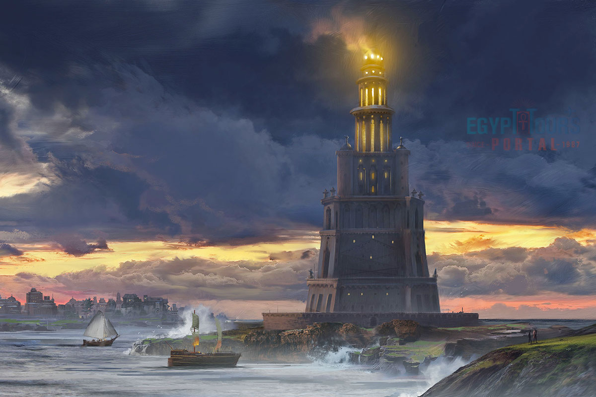 The Lighthouse of Alexandria Time of Creation - Egypt Tours Portal