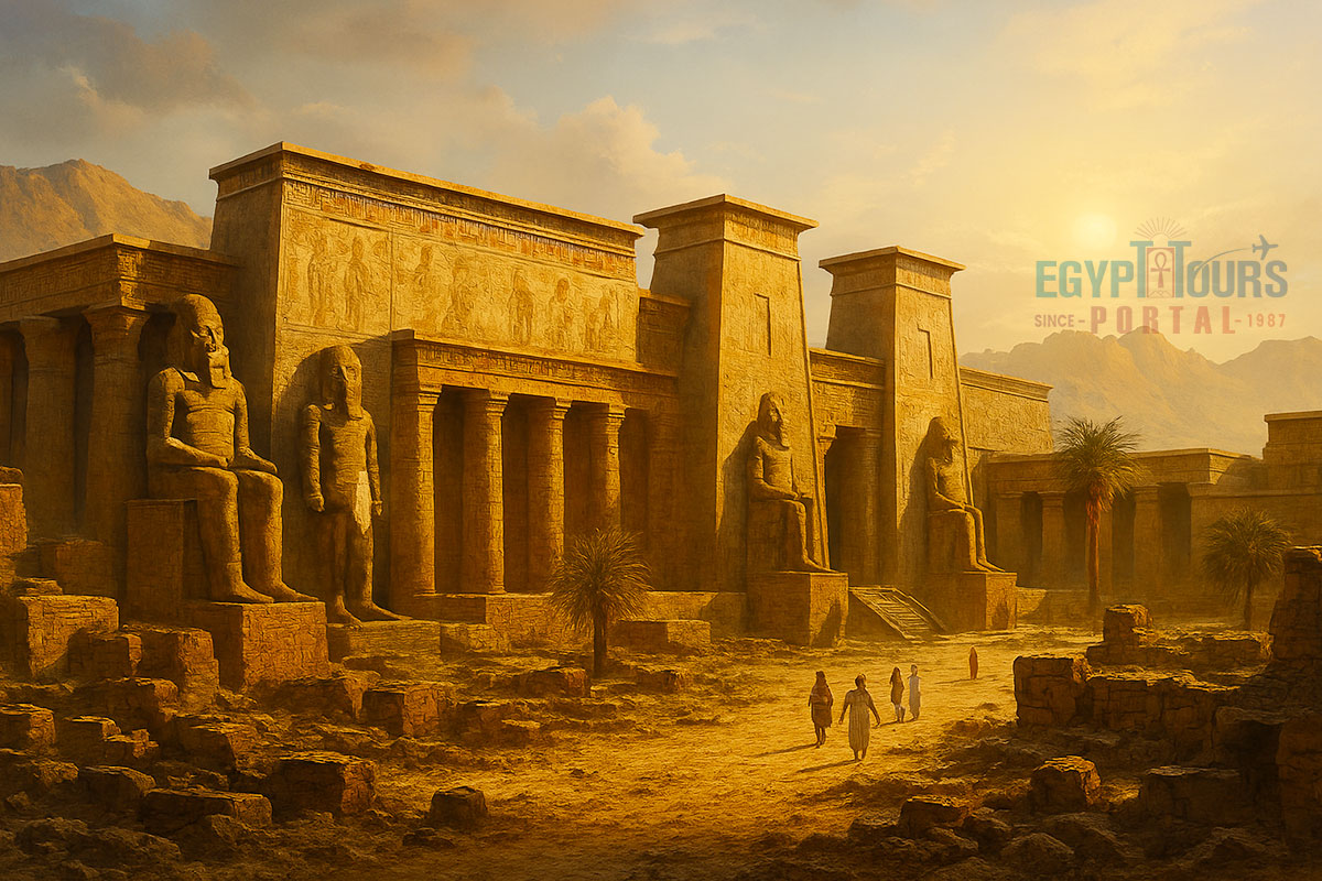 The Royal Residence of Merenptah - Egypt Tours Portal