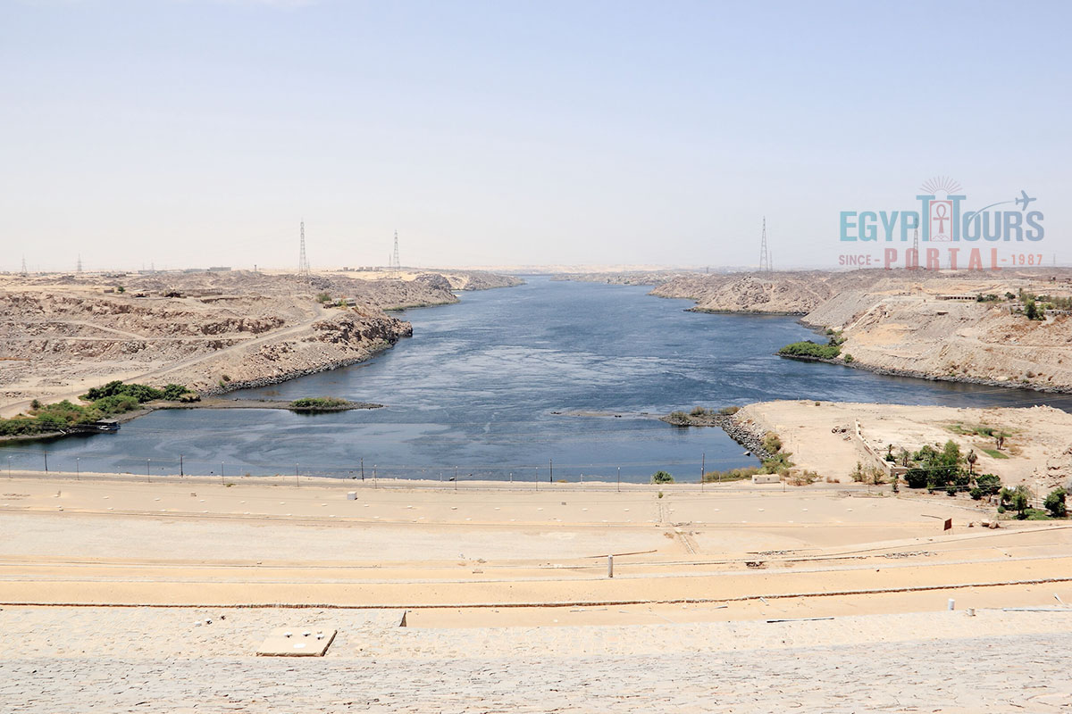 Aswan High Dam Location - Egypt Tours Portal