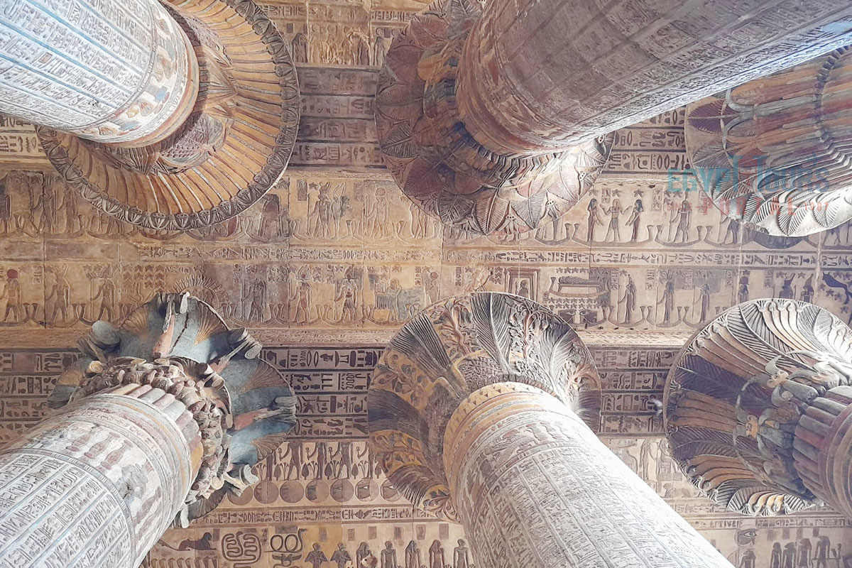 Esna Temple Ceiling - Egypt Tours Portal