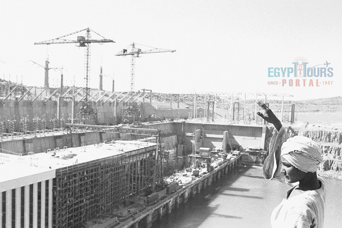History of Aswan High Dam - Egypt Tours Portal