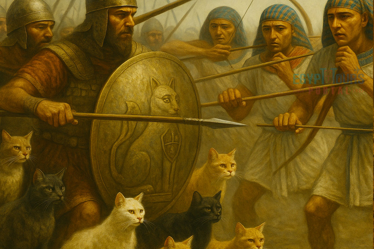 Strategy of the Persian Army of Pelusium - Egypt Tours Portal