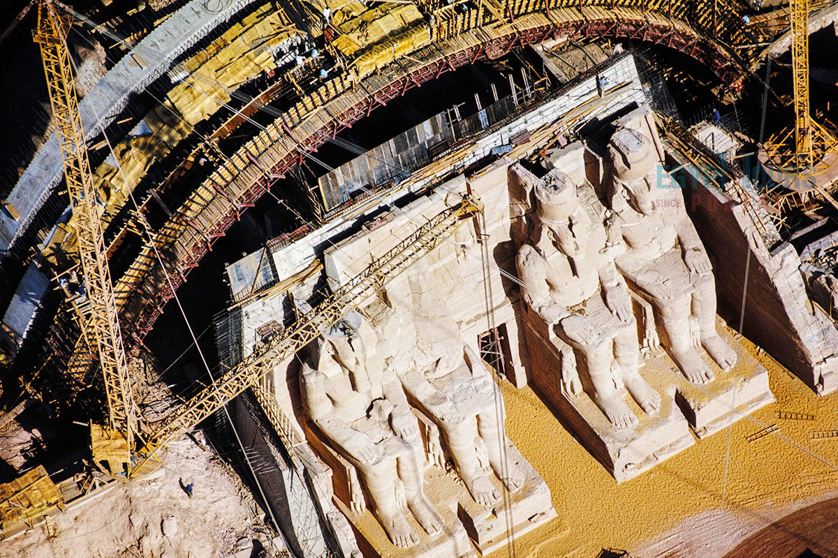 Abu Simbel Before Relocation - Egypt Tours Portal