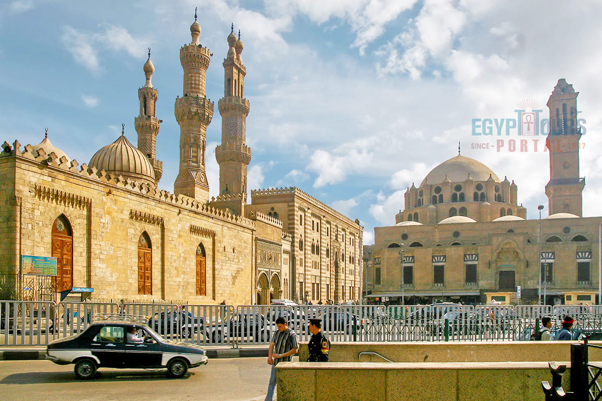 Al-Azhar Mosque Exterior - Egypt Tours Portal