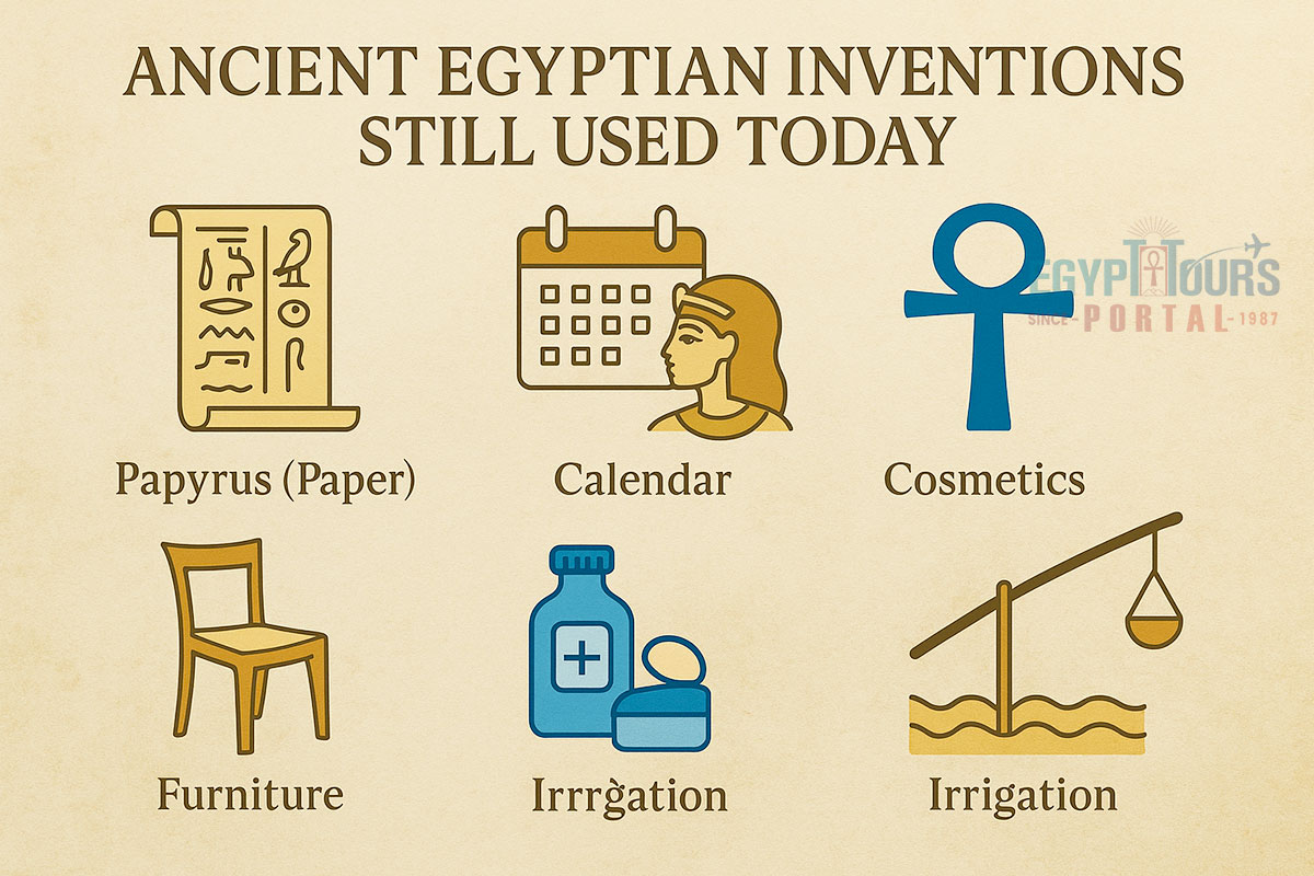Ancient Egyptian Inventions Still Used Today - Egypt Tours Portal