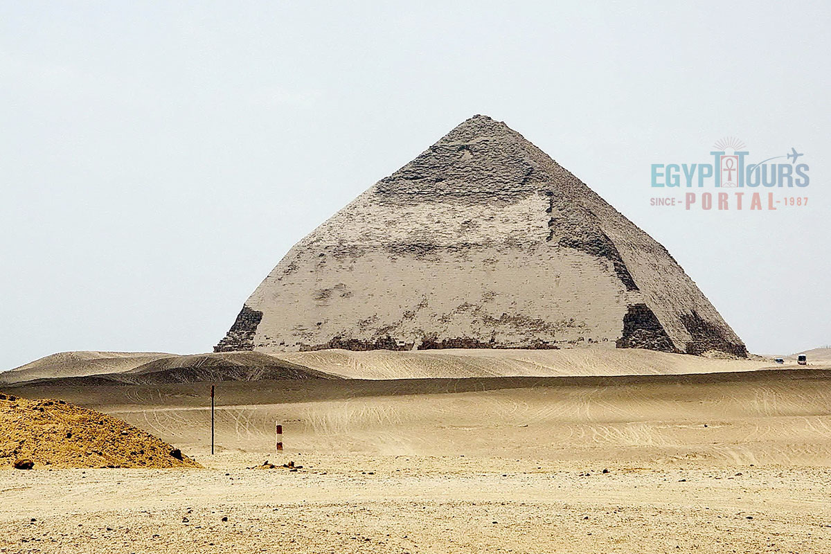 Bent Pyramid Dimensions - Egypt Tours Portal