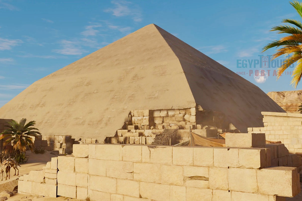 Bent Pyramid Surroundings - Egypt Tours Portal