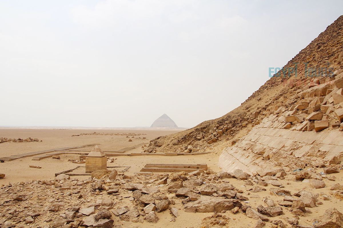 Bent Pyramid Temple - Egypt Tours Portal