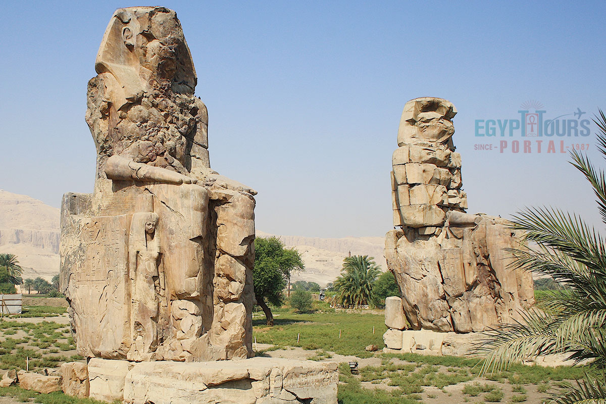 Colossi of Memnon Were Restoration - Egypt Tours Portal