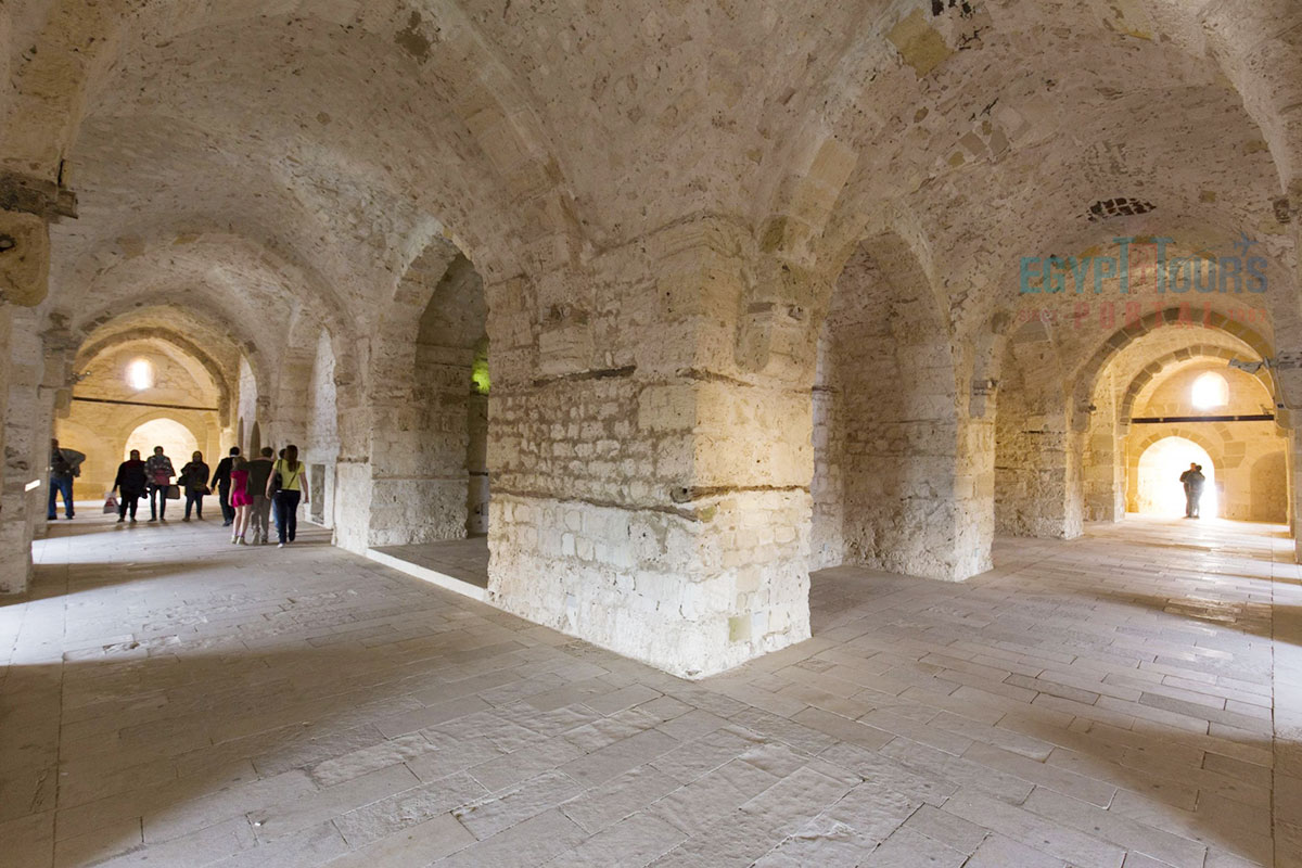 Construction of Qaitbay Citadel - Egypt Tours Portal