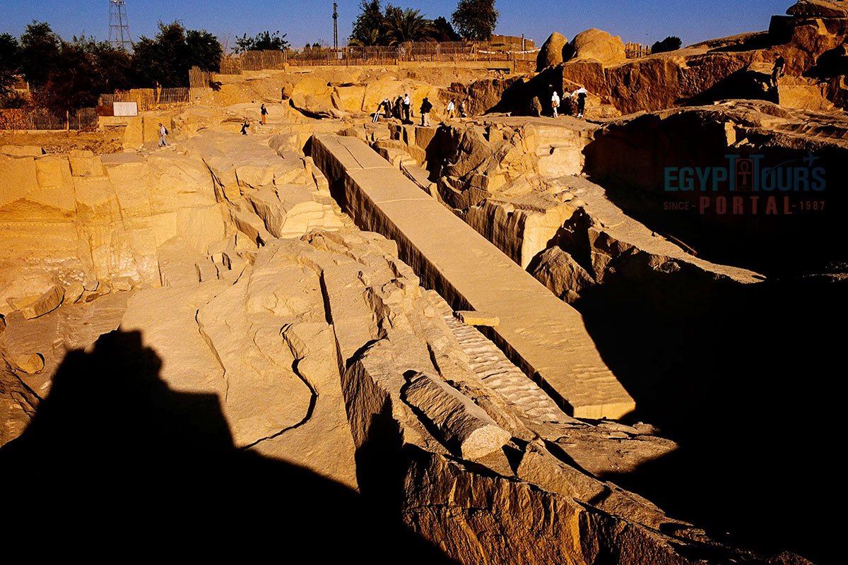 History of the Unfinished Obelisk - Egypt Tours Portal