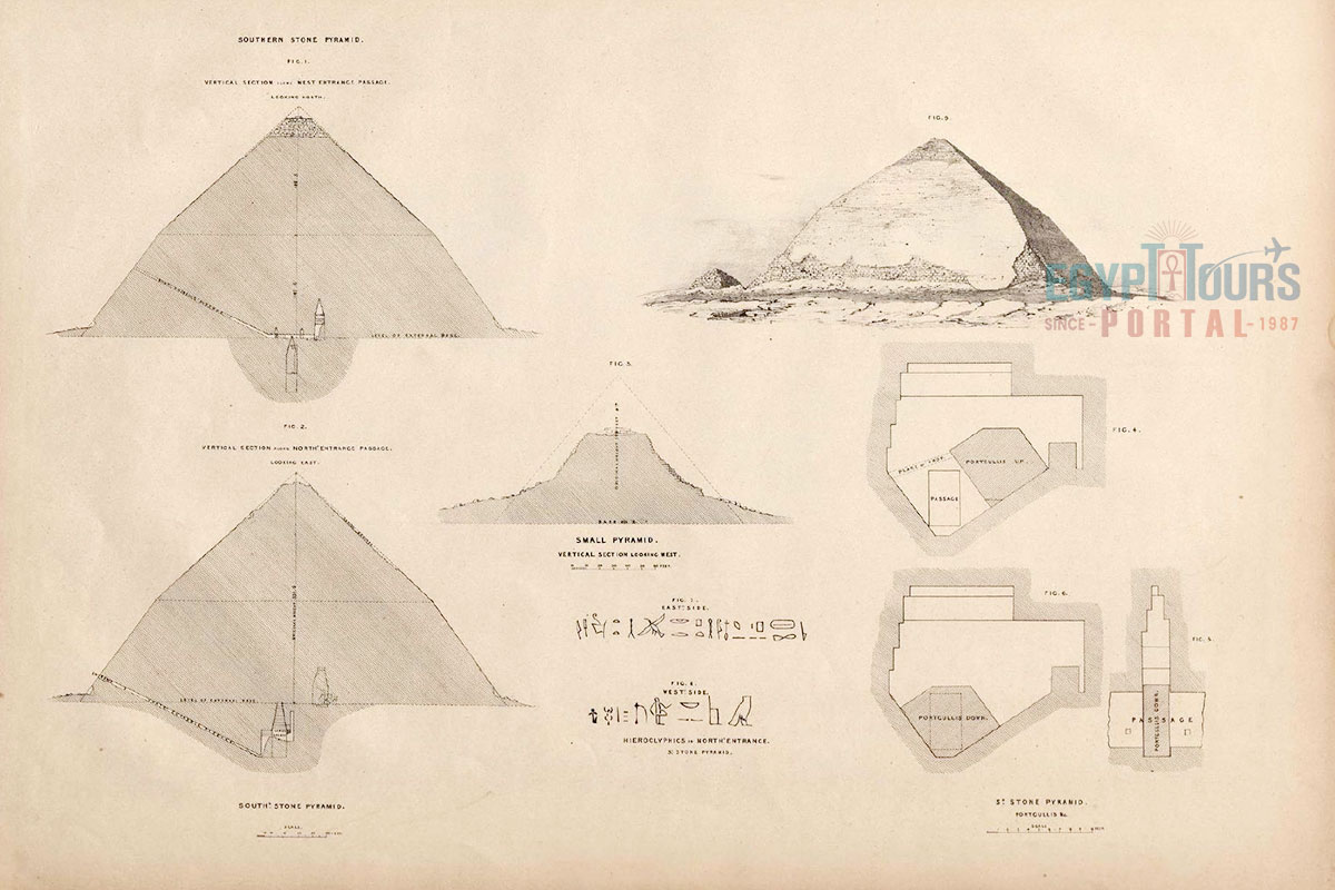 Inside the Bent Pyramid - Egypt Tours Portal