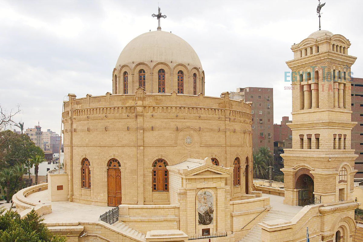 Location of St. George Church - Egypt Tours Portal