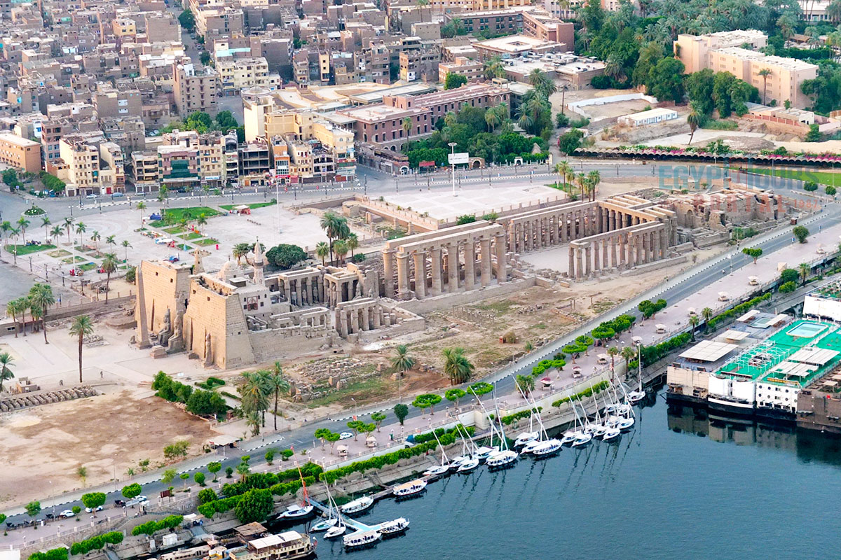 Location of Thebes - Egypt Tours Portal