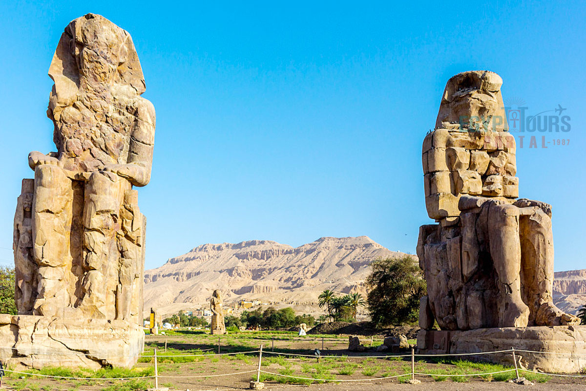 Location of the Colossi of Memnon - Egypt Tours Portal