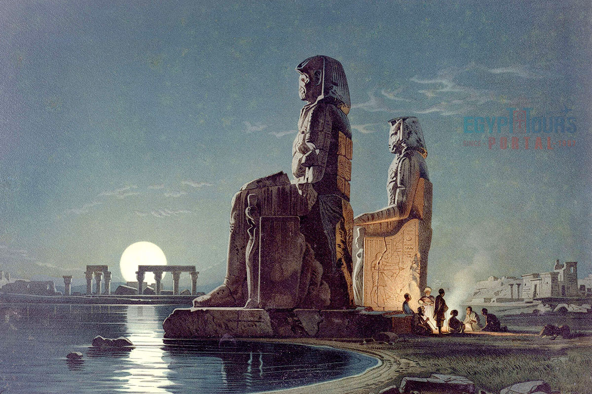 Sights of the Colossi of Memnon - Egypt Tours Portal