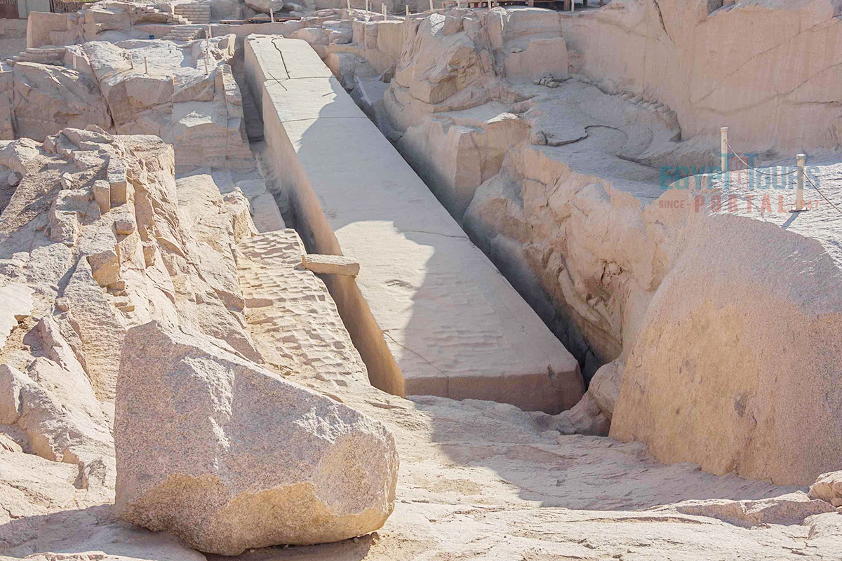 Unfinished Obelisk Location - Egypt Tours Portal