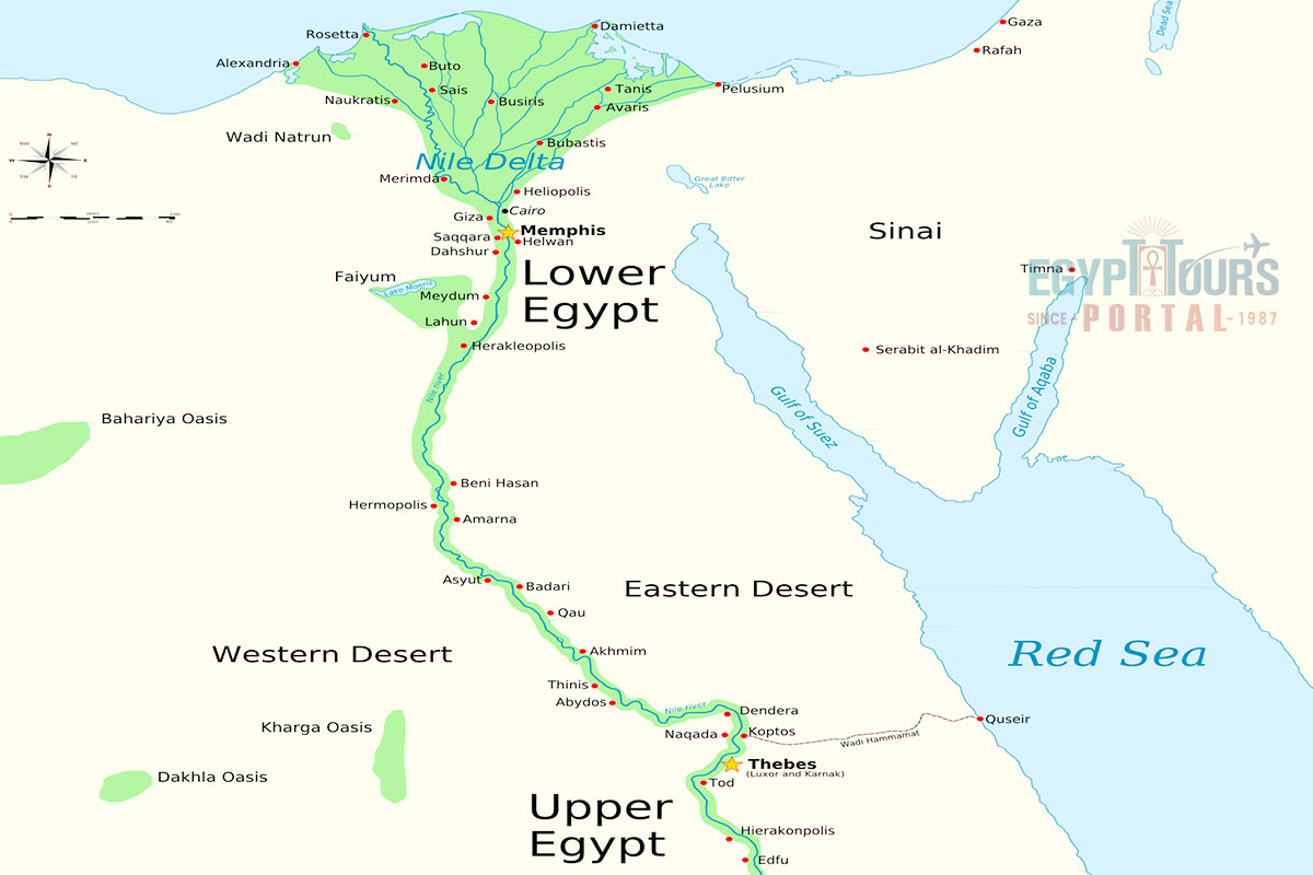 Cities of the Middle Kingdom of Egypt - Egypt Tours Portal