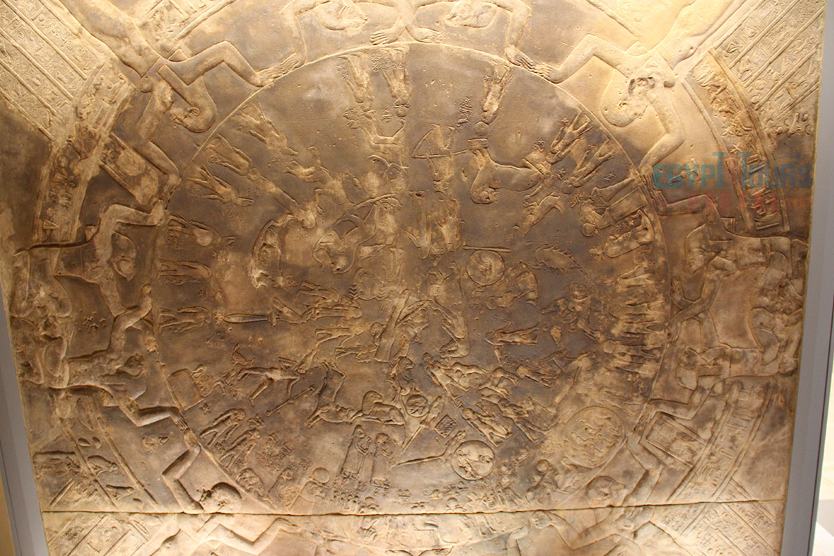 Dendera Zodiac - Egypt Tours Portal