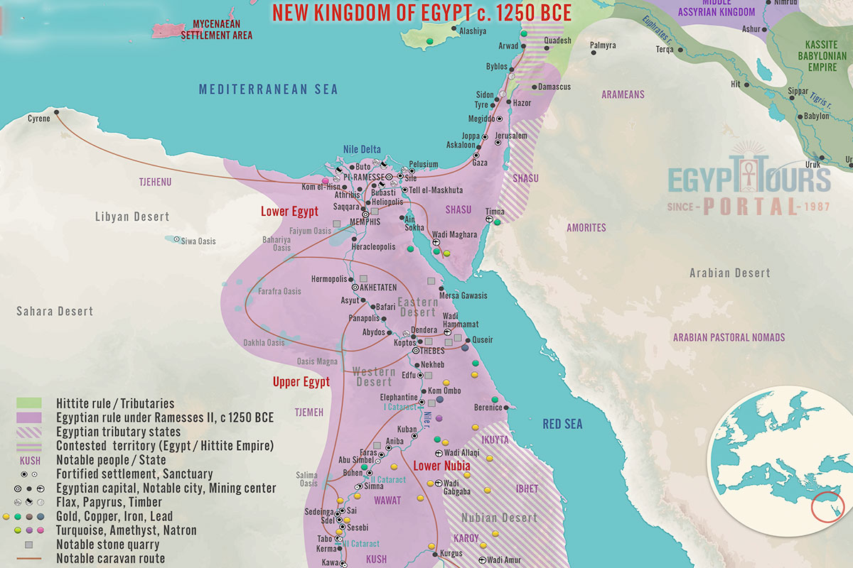History of the New Kingdom of Ancient Egypt - Egypt Tours Portal