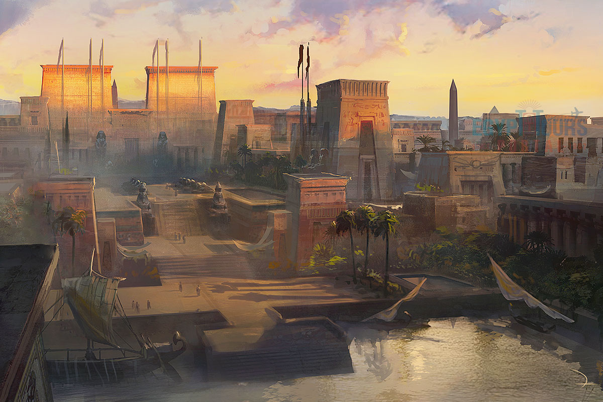 Layout of the Ancient Egyptian Cities - Egypt Tours Portal