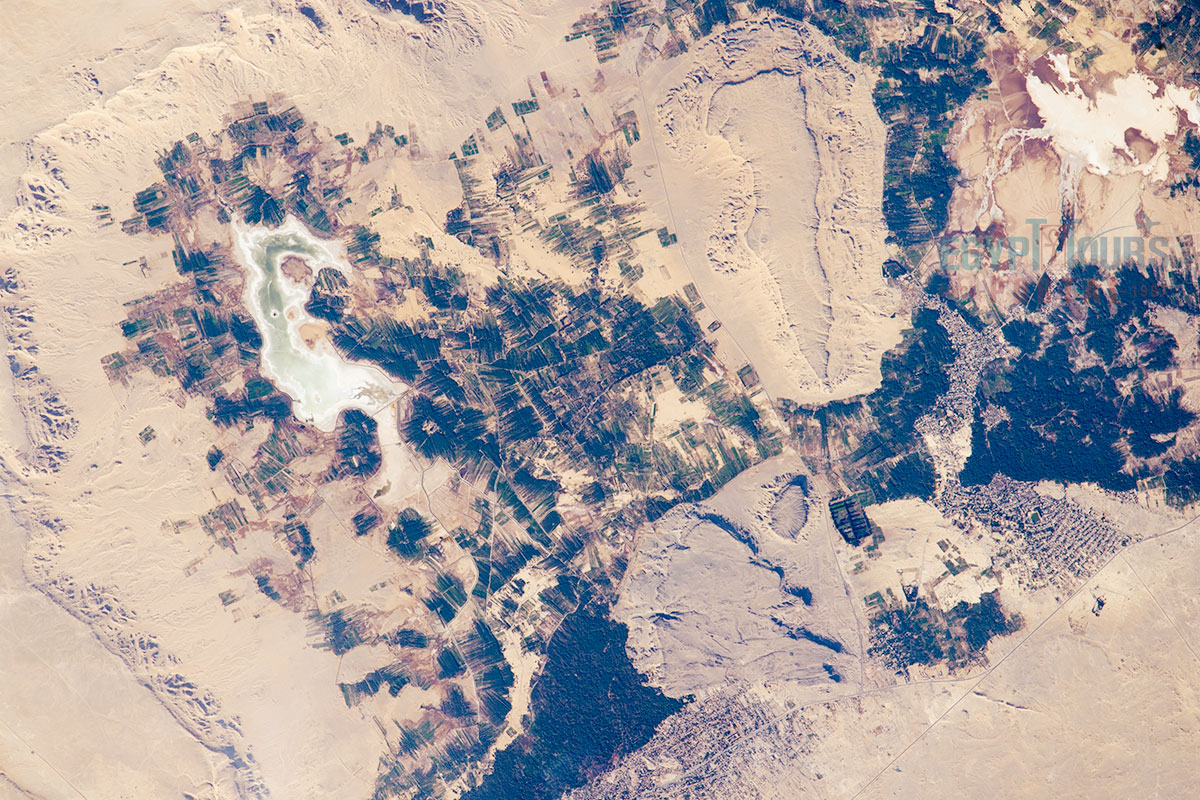 Location of Bahariya Oasis - Egypt Tours Portal