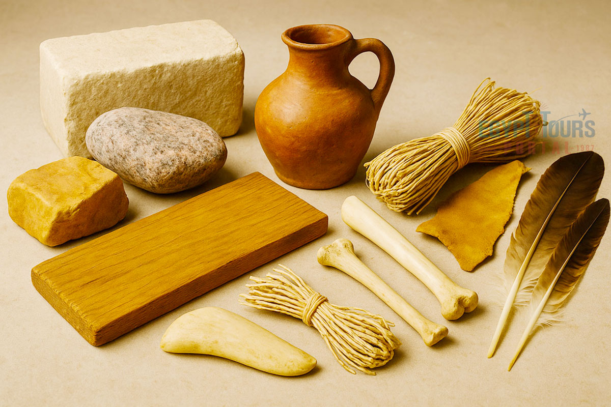 Materials of the Ancient Egyptian Craftsmen - Egypt Tours Portal