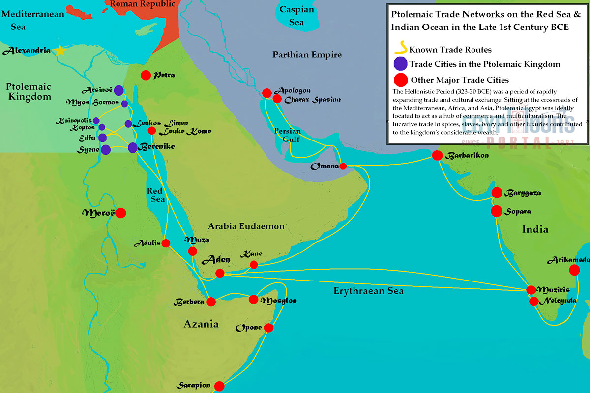 Trade Routes of the Red Sea - Egypt Tours Portal