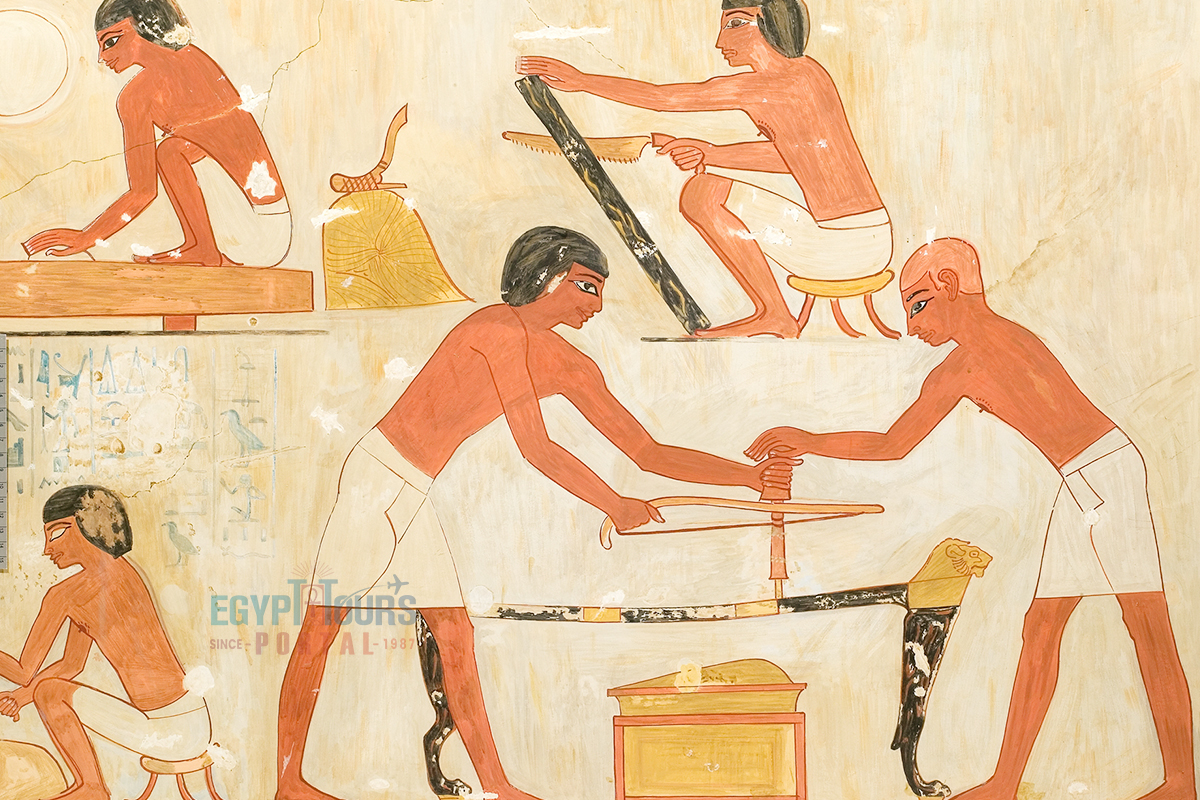 Ancient Egyptian Carpenter - Egypt Tours Portal