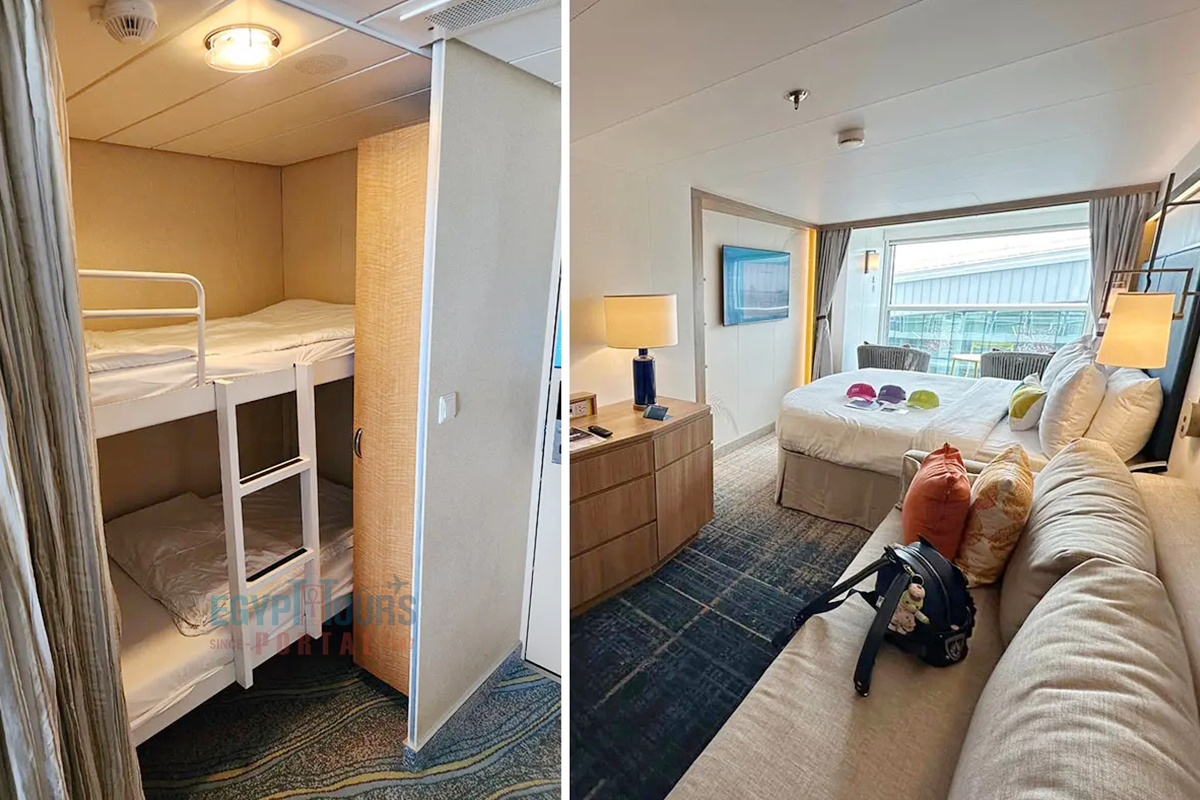 Cruise Ship Suite for a Family - Egypt Tours Portal